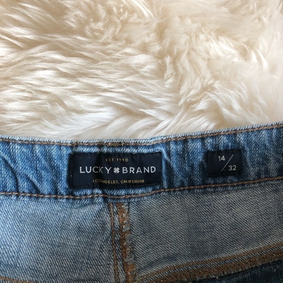 Lucky Brand The High Rise Tomboy Raw Hem Jeans 32 - Picture 5 of 10